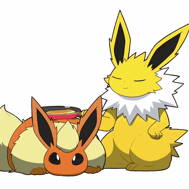 Flareon Jolteon GIF