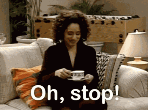 Flattered Oh GIF
