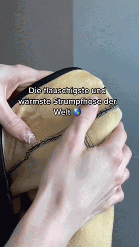 Fleece Strumpfhose GIF