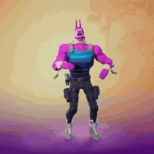 Flexy John Llama GIF