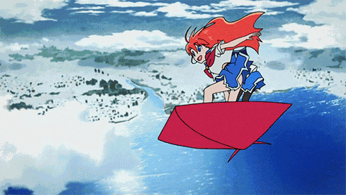 Flip Flappers Papika GIF