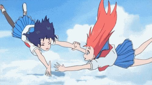 Flipflappers Cocona GIF