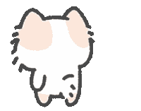Flirty Cat Sticker