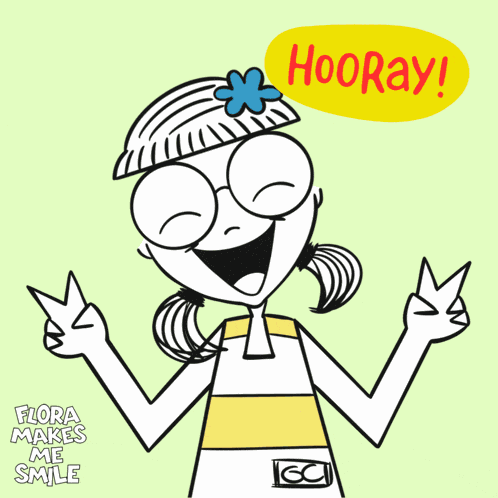 Flora Flora Makes Me Smile GIF