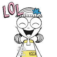 Flora Makes Me Smile Flora Sticker