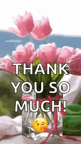Floral Pink Flowers GIF