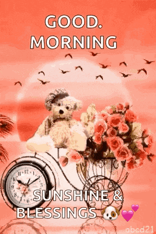 Flowers Good Morning GIF