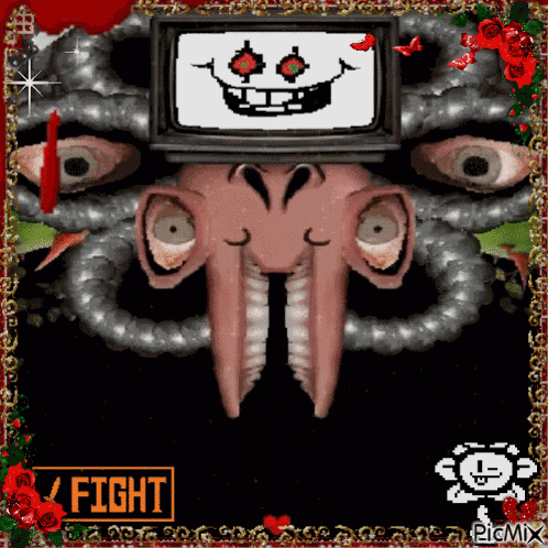 Flowey Omega Flowey GIF