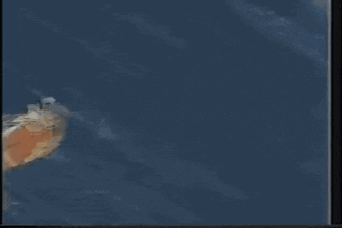 Flying Into Space Superhero Flying GIF