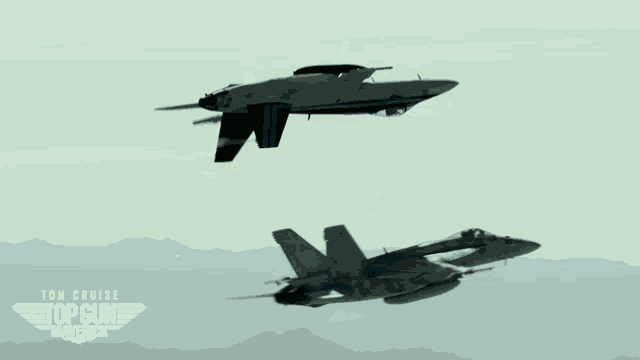 Flying Jets Top Gun Maverick GIF