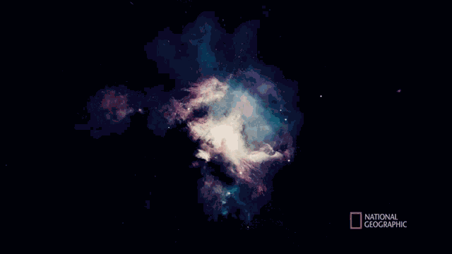 Flying Through Space Cosmos GIF