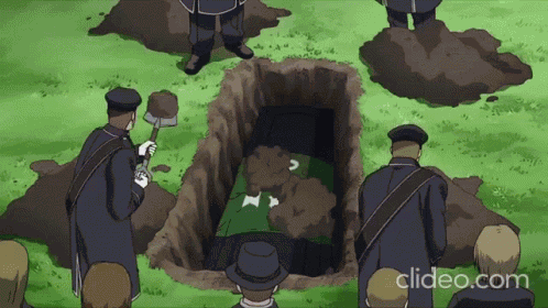 Fma Hughes Funeral Sad GIF