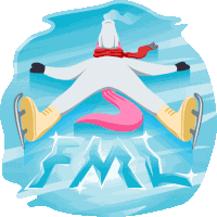 Fml Unicorn Life Sticker