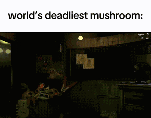 Fnaf Meme Mushroom GIF