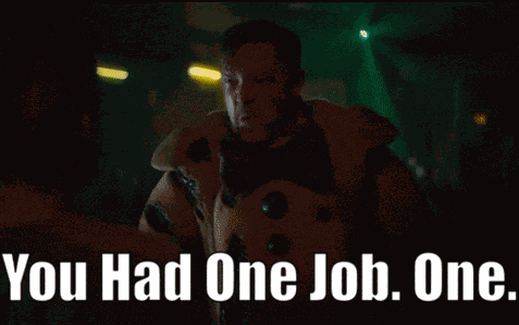 Fnaf Movie You Had One Job GIF