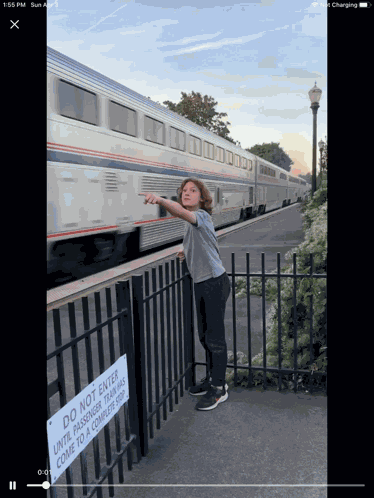 Foamer Railfan GIF