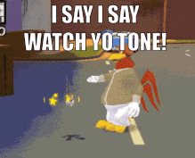 Foghorn Leghorn Bugs Bunny GIF
