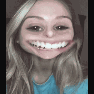 Folded Face Laughing Hysterically GIF