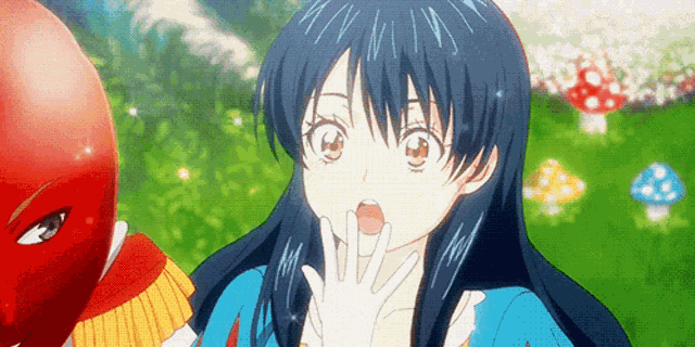 Food Wars Megumi GIF