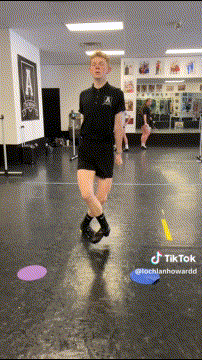 Footwiggle Irish Dance GIF