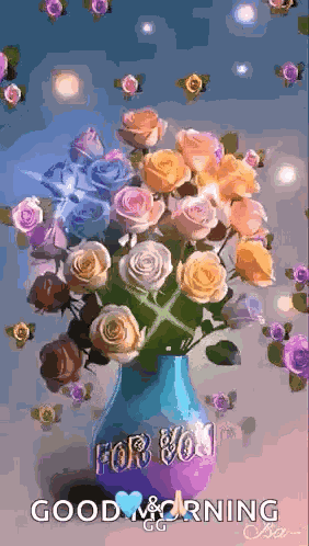 For You Bouquet De Fleurs GIF