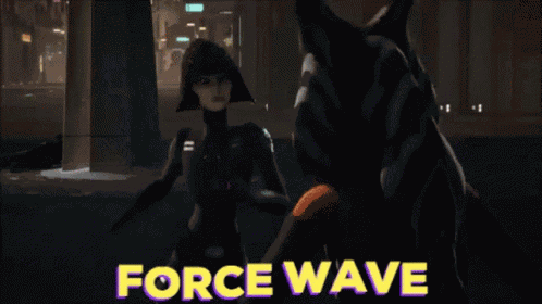 Force Wave Ahsoka Tano GIF