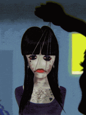 Forced Smile Creepy Smile GIF