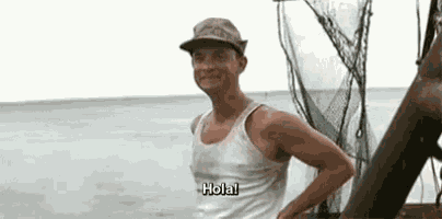 Forest Gump Saludo GIF
