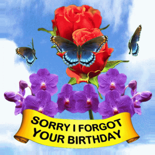 Forgot Your Birthday Forgotten Birthday GIF
