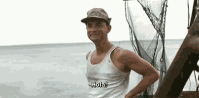 Forrest Gump Dice Hola GIF