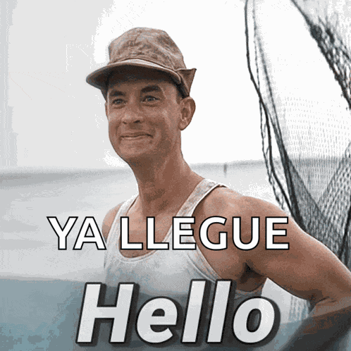 Forrest Gump Hello GIF