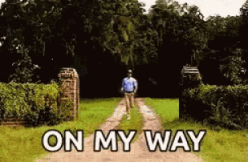 Forrest Gump On My Way GIF