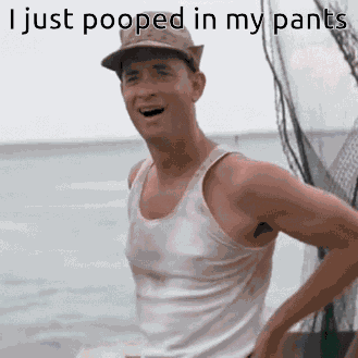 Forrest Gump Pooped GIF