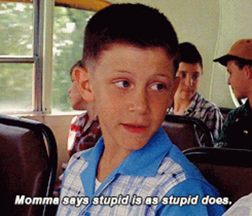 Forrest Gump Stupid GIF