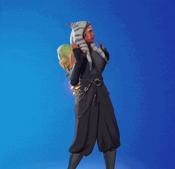 Fortnite Ahsoka Tano GIF