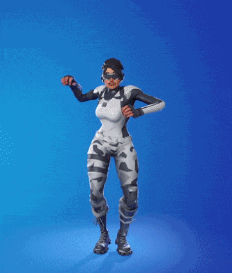 Fortnite Arctic Assassin GIF