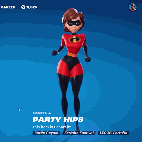 Fortnite Elastigirl GIF