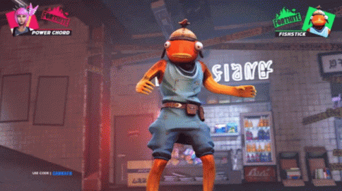 Fortnite Fishstick GIF