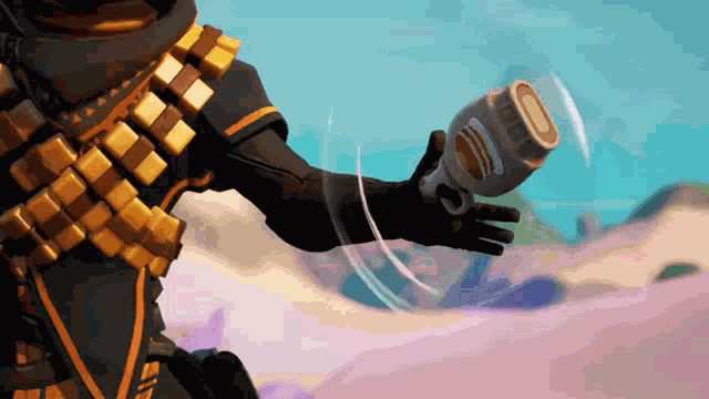 Fortnite Mancake GIF