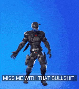 Fortnite Miss Me With That Bullshit GIF