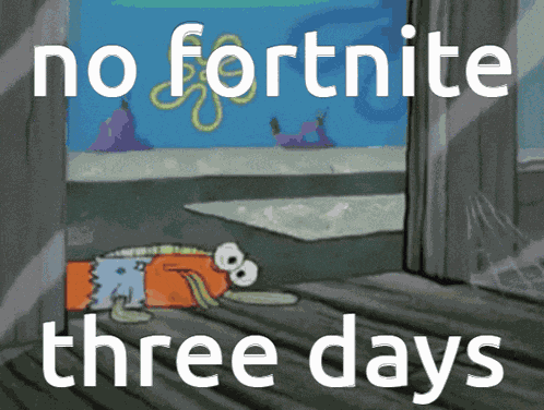 Fortnite Spongebob GIF