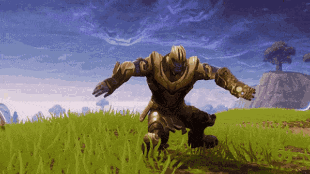 Fortnite Thanos GIF