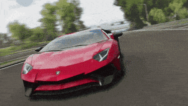 Forza Horizon 4 Lamborghini Aventador Superveloce GIF