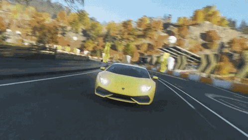 Forza Horizon 4 Lamborghini Huracan GIF