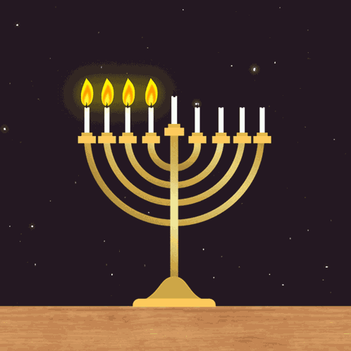Fourth Day Of Hanukkah December 10 GIF