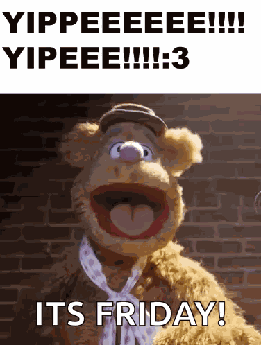 Fozzie Bear Muppets GIF