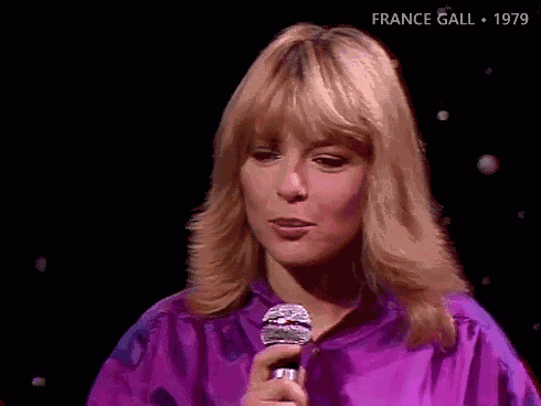 France Gall Michel Berger GIF