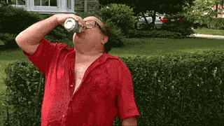 Frank Reynolds Foam GIF