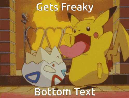 Freaky Pikachu GIF