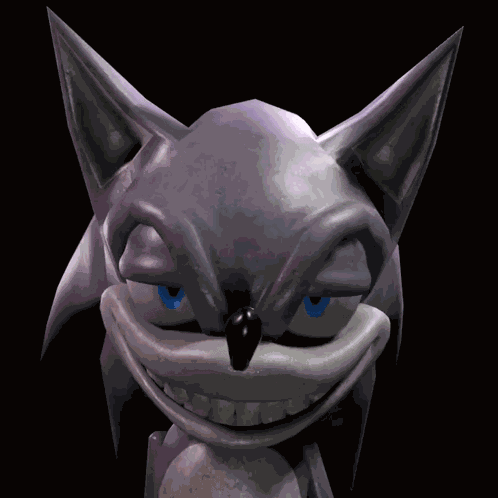 Freaky Sonic Exploding Head Explodes GIF